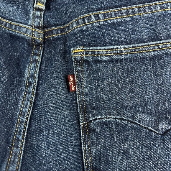 Levi's San Francisco | Demi Curve Straight Leg Jeans | Mid-Rise Denim Size 12/31 - Picture 10 of 16